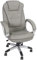 Melko Bürostuhl ergonomisch Bürodrehstuhl mit Armlehne Gamingstuhl Grau PU-Leder Chefsessel 120 kg Belastbarkeit