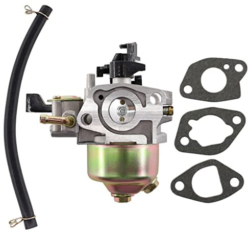 HURI Vergaser mit Dichtung Benzinschlauch für Einhell BMH 33/36, BMH 33/60S, BMH 41 Bodenhacke Motorhacke
