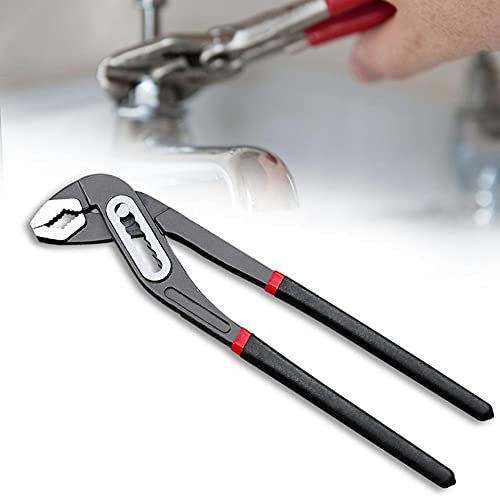 LIANYG Water Pump Pliers Water Pump Plier Craftmanship Corrosion Resistant Plier Plumber Water Pump Plier Heating Repair Multifunction Hand Tools (Color : 12Inch)