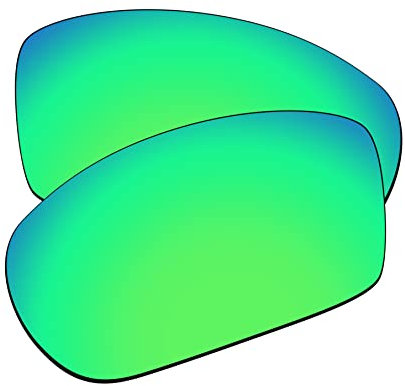 EZReplace Verres de rechange pour lunettes de soleil Oakley Straightlink OO9331 (verres polarisés), Vert printemps., taille unique
