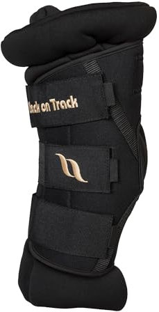 Back on Track Royal Sprunggelenkschoner Deluxe schwarz oder blau (M, schwarz)