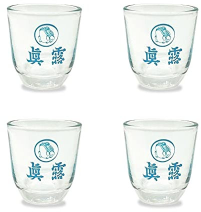 Signim Koreanische orginal Jinro Soju Glas 4p Set 7 Unzen 2 Zoll