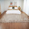 Ghouse Kurzflor Teppich Beige Teppich 240x300 cm Waschbar rutschfest Teppich Home Flauschige Moderne Teppiche für Wohnzimmer Kinderzimmer Deko