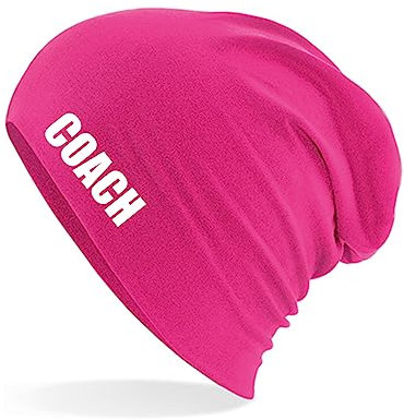 Huuraa Wintermütze für Coach Training Geschenk Fuchsia für Coach Geschenkidee