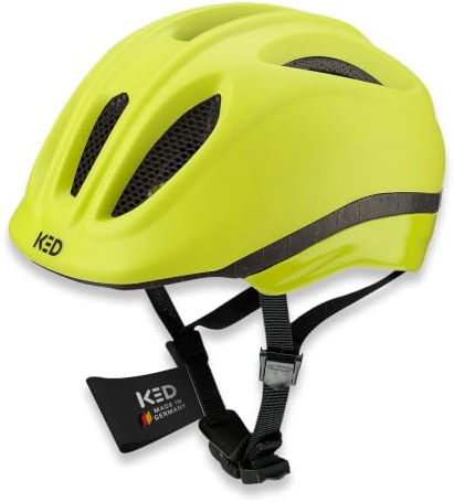 KED Meggy II Trend Fahrradhelm Für Kinder – Made In Germany, LED Rücklicht, MaxShell Technologie Und Präzise Größenverstellung