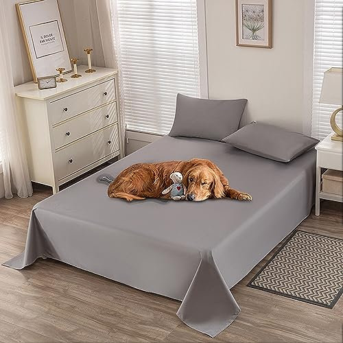 MENAYODA wasserdichte Hundedecke, 230 x 250 cm hundedecke Wasserdicht Hundedecke Urinbeständige für Sofa Bett, rutschfeste Hundedecke Waschbar für Katzen Hunde (230 x 250 cm)