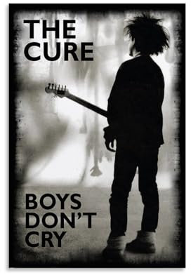 LAHTI The Cure Boys Don't Cry Poster, dekoratives Gemälde, Leinwand, Wandposter und Kunstdruck, modernes Familienschlafzimmer-Dekor-Poster, 20 x 30 cm