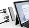 Surface Pro 11 Hub USB, estación de acoplamiento USB Surface Pro 9 con HDMI 4K, USB-C Thunderbolt 4 (video 8K + datos + 100 W PD), USB 3.0 x 2, lector de tarjetas SD TF, hub USB C para Surface Pro 11