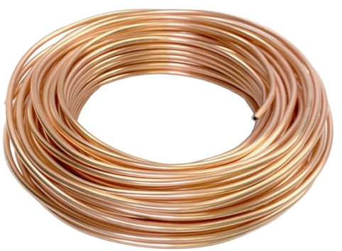 MOCNT Tuyau de Frein en Cuivre - 10m, 3/16 (4,75mm), Kit de Conduite de Frein et de Carburant