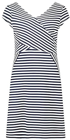Betty Barclay Damen Streifenkleid Kurzarm 8813,42
