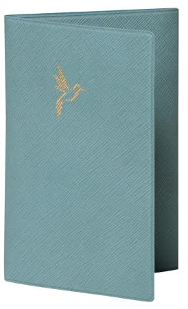 Exacompta - 5105312E - Etui carte grise Elise - 8,5 x 13,2 cm - Coloris bleu