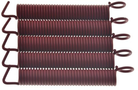 Dopro 5er-Pack Premium Gitarre Tremolo Federn Tremolo Bridge Spannfeder für FR/ST/Strat Tremolos Rot High Tension