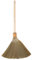 TOBBOMEY Balai en Paille de Bambou Jouet de Nettoyage Balai pour Salon Balai décore Maison Balai Doux pour Sol Balai en Bois Brosse Douce en Bambou poignée Solide Balai Manche Court Gazon