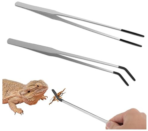 Aquarium Kit Outil Accessoires,2 PCS Outil Aquarium en Acier Inoxydable 27 cm Pince Aquarium Longue Plante Aquatique Outils Kit Nettoyage Aquariums pour Poissons et Plantes D'Aquarium