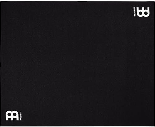 Meinl Cymbals Drum Rug Standard – 2.00 x 1.60 m Rug for Standard Set Ups – Non-Slip Bottom – Drum Set Accessory, Black (MDR)