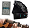 Guitars Akkord Lernkarten Gitarre Lernen für Anfänger 15 Pcs Gitarrenakkordkarten Chord Karten Gitarre für Anfänger Lerner Übung Tragbares Gitarren Starterset