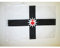 AZ FLAG - Drapeau Vendée militaire - 45x30 cm - Pavillon Vendéen Catholique 100% Polyester Avec Deux Cordelettes - 20g