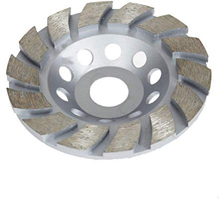 KATSU Disco Abrasivo Diamantato a Tazza 115mm 22,23mm Mola a Tazza Diamantata Disco Smerigliatrice per Marmo Calcestruzzo Muratura Granito Pietra 99035355