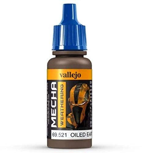 Vallejo AV Mecha Acryl-Farbe für Airbrush 17 ml Oiled Earth Wash