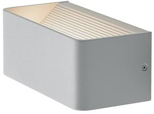 Lindby LED Wandleuchte, Wandlampe Innen Lonisa (Modern) in Weiß aus Metall (1 flammig) - Wandstrahler Wandbeleuchtung Schlafzimmer/Wohnzimmer Licht nach oben & unten Wohnzimmerleuchte