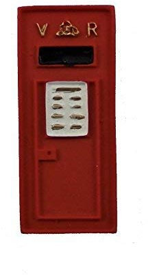 Melody Jane Puppenhaus Viktorianisch Royal Mail Briefkasten Wand Montiert Miniatur