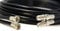 Twin Satellite Cable Extension Kit for Sky HD, Q, Freesat (5METRES, BLACK)