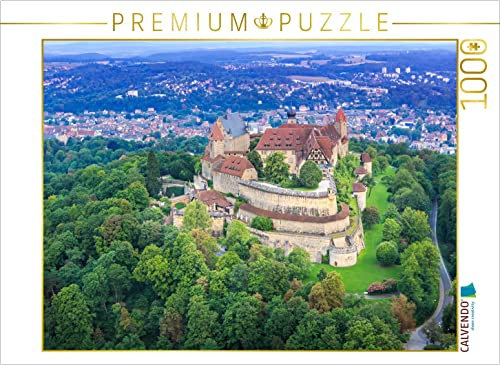 CALVENDO Puzzle EIN Motiv aus dem Kalender Coburger Burgen und Schlösser aus der Luft 1000 Teile Puzzle quer | Lege-Größe cm Foto-Puzzle für glückliche Stunden