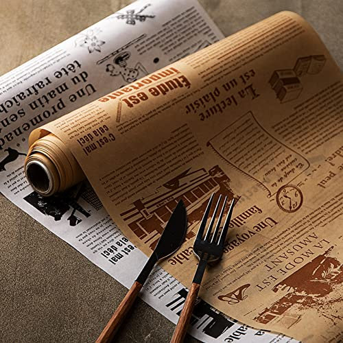 Livecitys Packung mit 1 Roll Backpapier AirFryer Luftfrate, Pergamentpapier, Non-Stick-Luft-Fryern-Pergamentpapier Backen Zubehör zum Bratpfannenofen Mikrowelle und Heißluft Fritteuse White