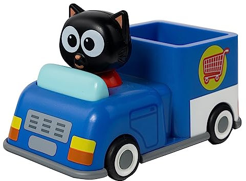 Milo Pull Back Cars for Kids - Mini Delivery Van Toy Car from the Milo Animated Series with Thrilling Pull Back and Go Cars Feature | Collectable Emergency Vehicle Toys for 3 Year Old Boys and Girls