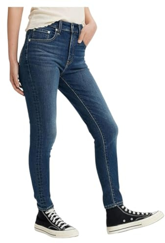 LEVIS Damen Jeanshose 721 mit Stretch-Anteil, Skinny Fit, Cool I Am In Paradise, W25/L30