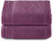 Top Towel - Premium - Große Badetücher - Badetücher - 2 Handtücher - 50 x 100 cm - 100% Baumwolle - 600 Gramm - Aubergine