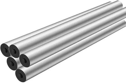 5 pcs Rohrisolierung,heizungsisolierung,Flexibel Schaum isolierung,Rohrisolierung Schaumstoff rohr,Aluminiumfolien Flexible Rohrisolierung selbstklebend,Flammhemmend,. ( Size : 22MM*20MM*0.95M )