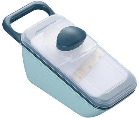 Cortador de verduras, cortador de verduras 5 en 1, cortador de cebolla de acero inoxidable, cortador de patatas con base antideslizante, cortador de alimentos profesional para frutas y verduras