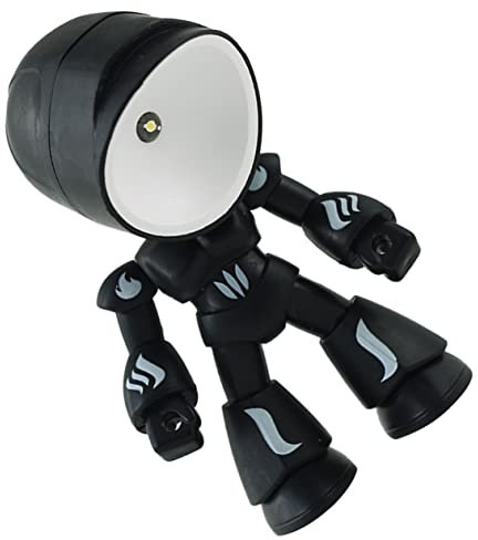 MAGICLULU Roboter Tischlampe Für Dekorative Nachtlampe Für Schlafzimmer Und Schreibtisch Led Nachtlicht Für Studenten Warmes Licht Einzigartiges Design Als Nachttischlampe