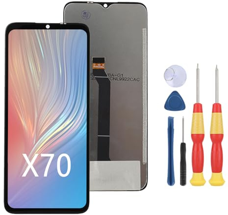 SiuVorZhi Display LCD compatibile con CUBOT X70 Display LCD Touch Screen Assembly Riparazione Parti di ricambio con strumenti