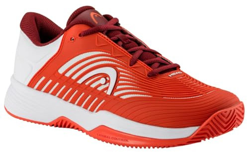HEAD Revolt Pro 4.5 Clay Junior Tennisschuhe, Orange/Weiß