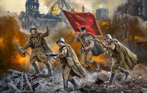 Zvezda Soviet Guards Infantry 1943-45, rot red