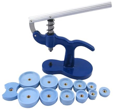 DEARMAMY Watch Press Tool Set Case Closer for Watch Repair Sturdy Metal Press Abs Dies