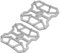 Look Pedals, Pedal Platform Adapter Spd Sl Pedals Power Meter Pedals Clipless Pedal Adapters Clipless Pedal Adapters (white)