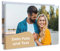 Cimpress Personalisiertes Leinwandbild, Ihr Foto auf Leinwand, 70x50 cm Querformat, selbst gestalten mit Foto & Text, Wanddeko bedruckt – Geschenk zum Muttertag, Vatertag