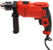 Schlagbohrmaschine 650W Bohrmaschine Einstellbare Geschwindigkeit 0-3000rpm Mit Zweiten Handgriff Elektrische Schlagbohrer, Zum Bohren Von Löchern An Wänden, Türen Und Fenstern