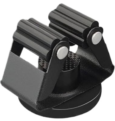 Magnetic Broom Holder, Wall Mounted Mop Hook, No Drilling Movable Cleaning Tool Rack for Kitchen, Garage, Laundry Room, Shed, 1.77x1.42 Inches, Magnet, Metal, 50g