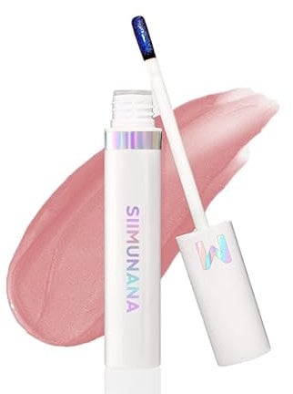 Peel Off Lip Stain,Long Lasting, Waterproof Nude Lip Tint,Transfer Proof Nude Lip Tint, ip stain peel off Non-Stick Cup for All Skin Types, Create A Natural Lip Color 01# Light Rose