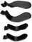 4 Pcs Controller Paddle for Xbox One Elite Seies 2 Elite 2 Metal Games Accessories Kits Stainless Steel Paddles Hair Trigger Locks Replacement Parts for Xbox Elite One Controller Premium Black
