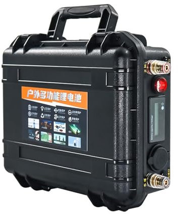 WILLQ Batterie LiFePO4 12,8V 20Ah 30Ah Batterie Lithium Rechargeable 12V Remplacement Batterie pour Moulinet électrique, Batterie pour Moulinet de pêche en mer,12.8v30ah
