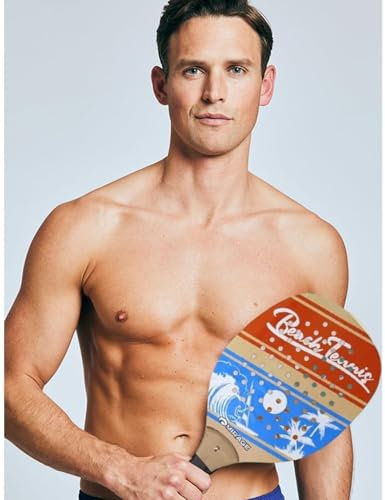 oppia Strandschläger Beach Tennis mit weichem Ball Set Leichte und strapazierfähige Schläger für Outdoor-Spiele, Meer, Strand und Garten, ideal für Kinder und Erwachsene