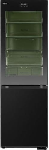 LG InstaView™ 60/40 Total No Frost Fridge Freezer - Black Steel - C Rated