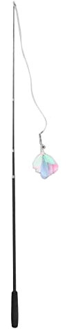 ETAINGYEUN Katze Teaser Stick Retractable Flexible Teleskopstange Indoor -Haustier