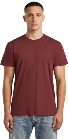 G-STAR Men's Base T-Shirt, RED (port red D16411-336-4608), XL