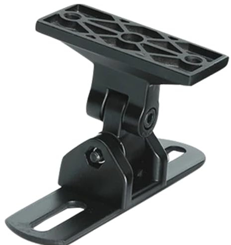 KOMBIUDA Surround Speaker Wall Mount Adjustable Center Speaker Stand Durable Zinc Alloy Bracket for Home Theater Studio Monitor and Teaching Use Stable and Practical Design